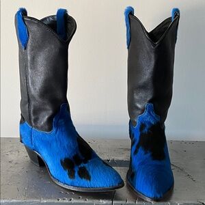 Vintage Ponyhair Cowboy Boots